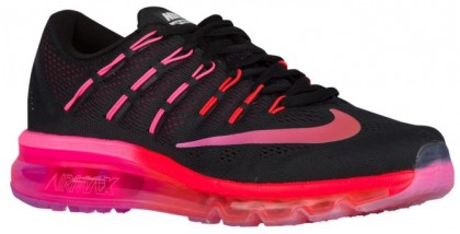 Nike Air Max 2016 Schwarz/Noble Rot/Hell Crimson/Mehrfarbig Damen Running Schuhe