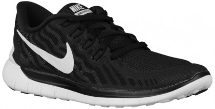 Damen Nike Free 5.0 2015 Schwarz/Dunkel Grau/Taube Grau/Weiß Laufschuhe