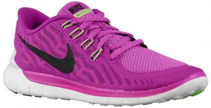 Nike Free 5.0 2015 Fuchsie Blitzen/Rosa Pow/Hot Lava/Schwarz Damen Laufschuhe