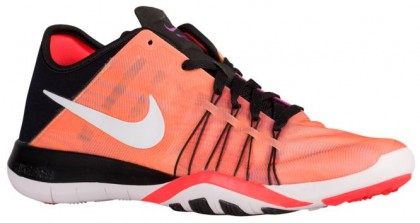 Damen Nike Free Tr 6 Schwarz/Weiß/Gesamt Crimson/Pearl Rosa Laufschuh