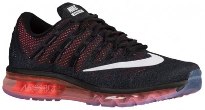 Nike Air Max 2016 Herren Running Schuhe Schwarz/Gesamt Crimson/Geschwader Blau/Weiß