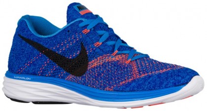Nike Flyknit Lunar 3 Herren Trainingsschuhe Foto Blau/Eintracht/Weiß/Schwarz