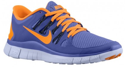 Nike Free 5.0+ Violett Force/Anthrazit/Palest Perle/Zitrusfrucht Damen Schuhschaft