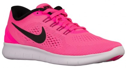 Nike Free Rn Rosa Blast/Feuer Rosa/Weiß/Schwarz Damen Laufschuh