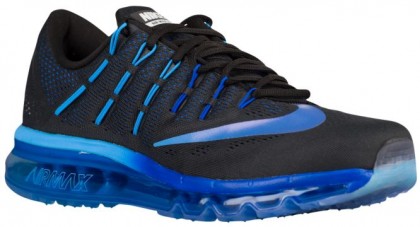 Nike Air Max 2016 Herren Running Schuhe Schwarz/Dunkel Royal Blau/Hyper Blau/Mehrfarbig