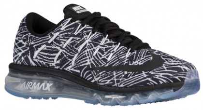 Nike Air Max 2016 Palm Print Weiß/Schwarz Damen Laufschuh
