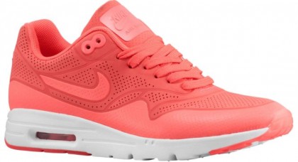 Nike Air Max 1 Ultra Moire Damen Laufschuhe Hot Lava/Weiß