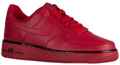 Herren Nike Air Force 1 Low Rot/Schwarz Sneakers