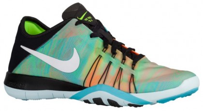 Nike Free Tr 6 Schwarz/Weiß/Gamma Blau/Glacier Blau Damen Trainingsschuh.