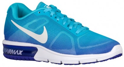 Nike Air Max Sequent Gamma Blau/Persisch Violett/Eintracht/Weiß Damen Laufschuh