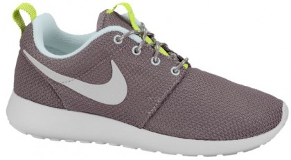Damen Nike Roshe One Canyon Grau/Knickente Tönung/Volt/Stauby Grau Runningschuh