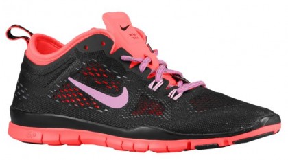 Nike Free 5.0 Tr Fit 4 Schwarz/Hyper Punch/Cool Grau/Lt Magenta Damenschuhe