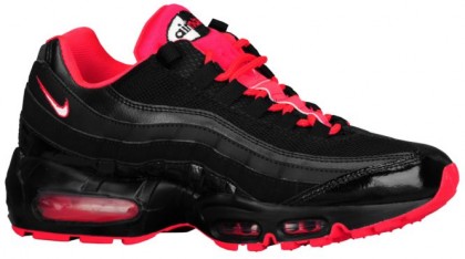 Damen Nike Air Max 95 Schwarz/Weiß/Siren Rot Laufschuhe