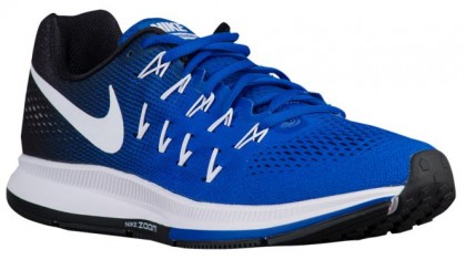 Nike Air Zoom Pegasus 33 Game Royal/Weiß/Schwarz/Rein Platin Herren Laufschuhe