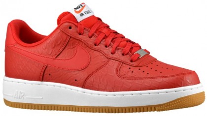 Herren Nike Air Force 1 Lv8 Rot/Weiß Sneaker