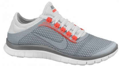 Nike Free 3.0 V5 Ext Cool Grau/Geranium/Weiß/Licht Base Grau Damen Running Schuhe