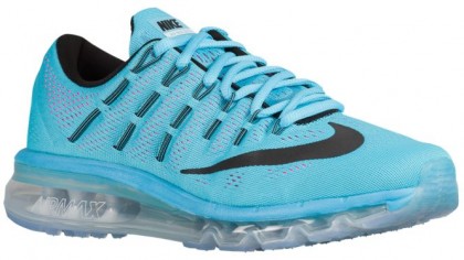 Nike Air Max 2016 Gamma Blau/Rosa Blast/Weiß/Schwarz Damen Laufschuhe
