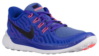 Nike Free 5.0 2015 Persisch Violett/Schwarz/Aluminum/Fuchsie Glühen Damen Schuhschaft