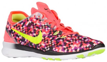 Nike Free 5.0 Tr Fit 5 Hyper Orange/Schwarz/Volt Damen Sports