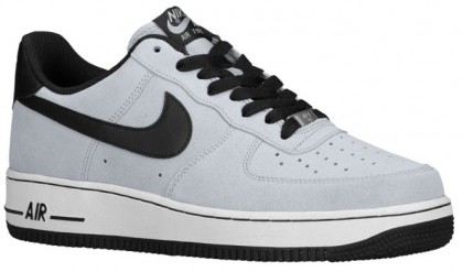 Herren Nike Air Force 1 Low Suede Wolf Grau/Schwarzes/Weiß Sneakersnstuff |