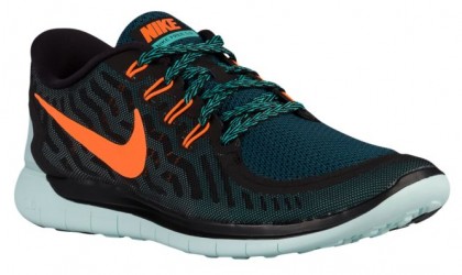 Nike Free 5.0 2015 Schwarz/Gesamt Orange/Licht Retro Herrenschuh