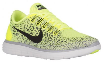 Herren Nike Free Rn Distance Volt/Dunkel Grau/Wolf Grau/Schwarz Runningschuh