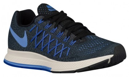 Nike Air Zoom Pegasus 32 Schwarz/Rennfahrer Blau/Sail/Kreide Blau Damen Running Schuhe