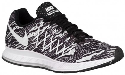 Nike Air Zoom Pegasus 32 Print Schwarz/Rein Platin/Weiß Herrenschuh