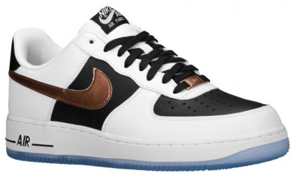 Nike Air Force 1 Low Herren Sneakers Weiß/Kupfer/Schwarz