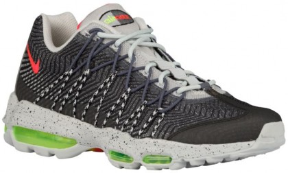 Herren Nike Air Max 95 Ultra Jcrd Nacht Silber/Volt/Dunkel Grau/Hell Crimson Sportschuhe