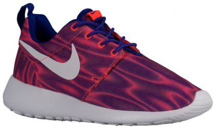 Nike Roshe One Print Premium Gesamt Crimson/Eintracht Damen Laufschuhe