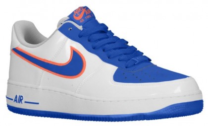 Nike Air Force 1 Low Herren Sportschuheschuhe Weiß/Game Royal/Rasen Orange