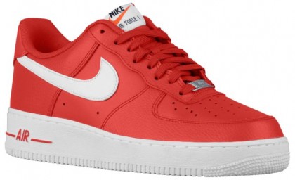 Nike Air Force 1 Low Rot/Weiß Herren Sneaker