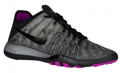 Nike Free Tr 6 Damen Sports Metallic Silber/Hyper Violett/Schwarz