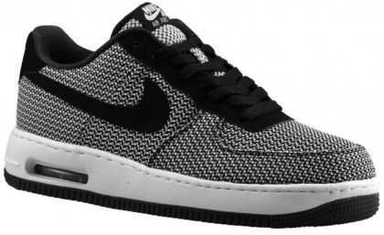 Herren Nike Air Force 1 Low Elite Textile Weiß/Schwarz Trainers