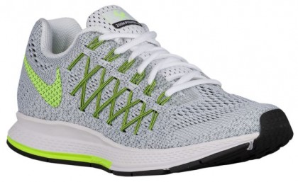 Nike Air Zoom Pegasus 32 Weiß/Schwarz/Volt Damen Runningschuh