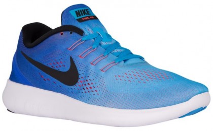 Nike Free Rn Herren Runningschuh Blau Glühen/Rennfahrer Blau/Hell Crimson/Schwarz