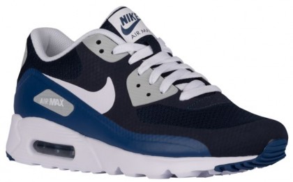 Nike Air Max 90 Ultra Essential Herren Turnschuhe Obsidian/Weiß/Küsten Blau/Wolf Grau