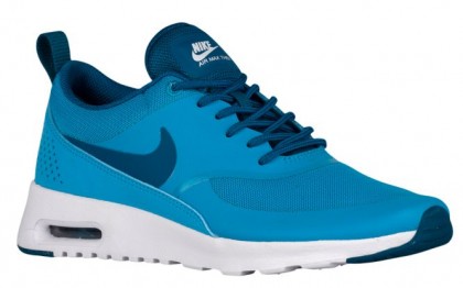 Nike Air Max Thea Blau Lagoon/Grün Abgrund/Weiß Damen Turnschuhe