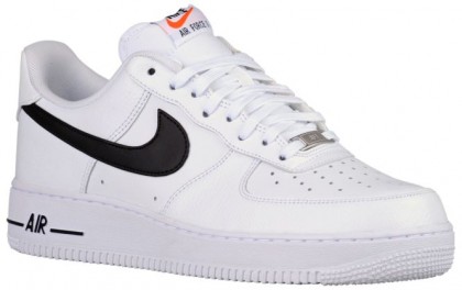 Nike Air Force 1 Low Weiß Schwarz Herren Sportschuheschuhe