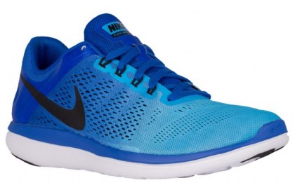 Nike Flex Rn 2016 Herren Sneakers Rennfahrer Blau/Blau Glühen/Weiß/Schwarz