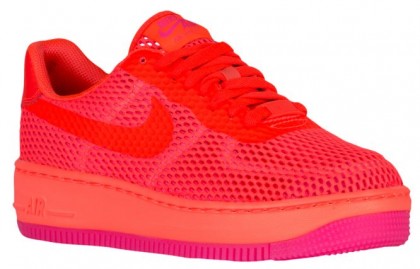 Damen Nike Air Force 1 Low Upstep Br Insgesamt Crimson Basketball