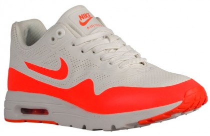 Nike Air Max 1 Ultra Moire Damen Laufschuhe Summit Weiß/Gesamt Crimson
