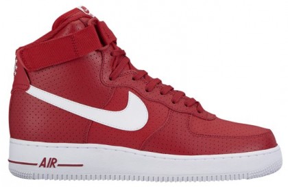 Nike Air Force 1 High Gym Rot/Weiß Herren Basketball