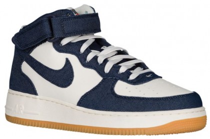 Nike Air Force 1 Mid Obsidian/Sail/Braun Herren Trainers