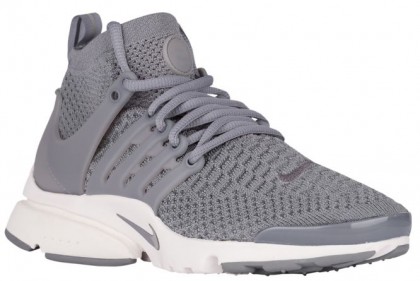 Nike Air Presto Ultra Flyknit Cool Grau/Summit Weiß Damen Sports