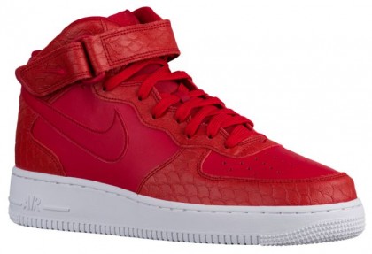 Nike Air Force 1 Mid Lv8 Rot/Weiß Herren Sneaker