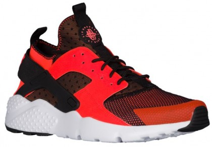 Nike Air Huarache Run Ultra Schwarz/Weiß/Gesamt Crimson Herren Turnschuhe