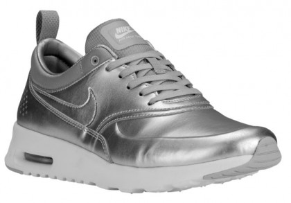 Damen Nike Air Max Thea Metallic Silber/Rein Platin/Weiß Sneakers