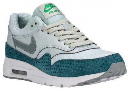 Nike Air Max 1 Ultra Essentials Damen Schuhschaft Licht Silber/Haifisch/Türkis/Frühling Blatt/Weiß